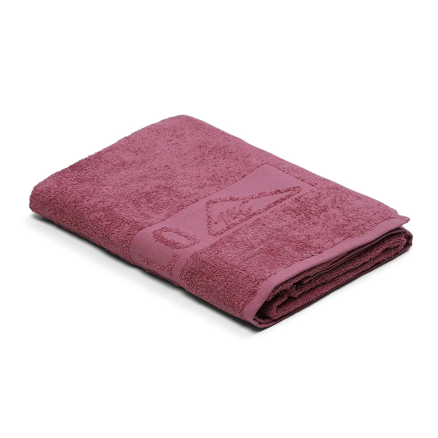 Pink Cotton 525 GSM Bath Towel - Image 2