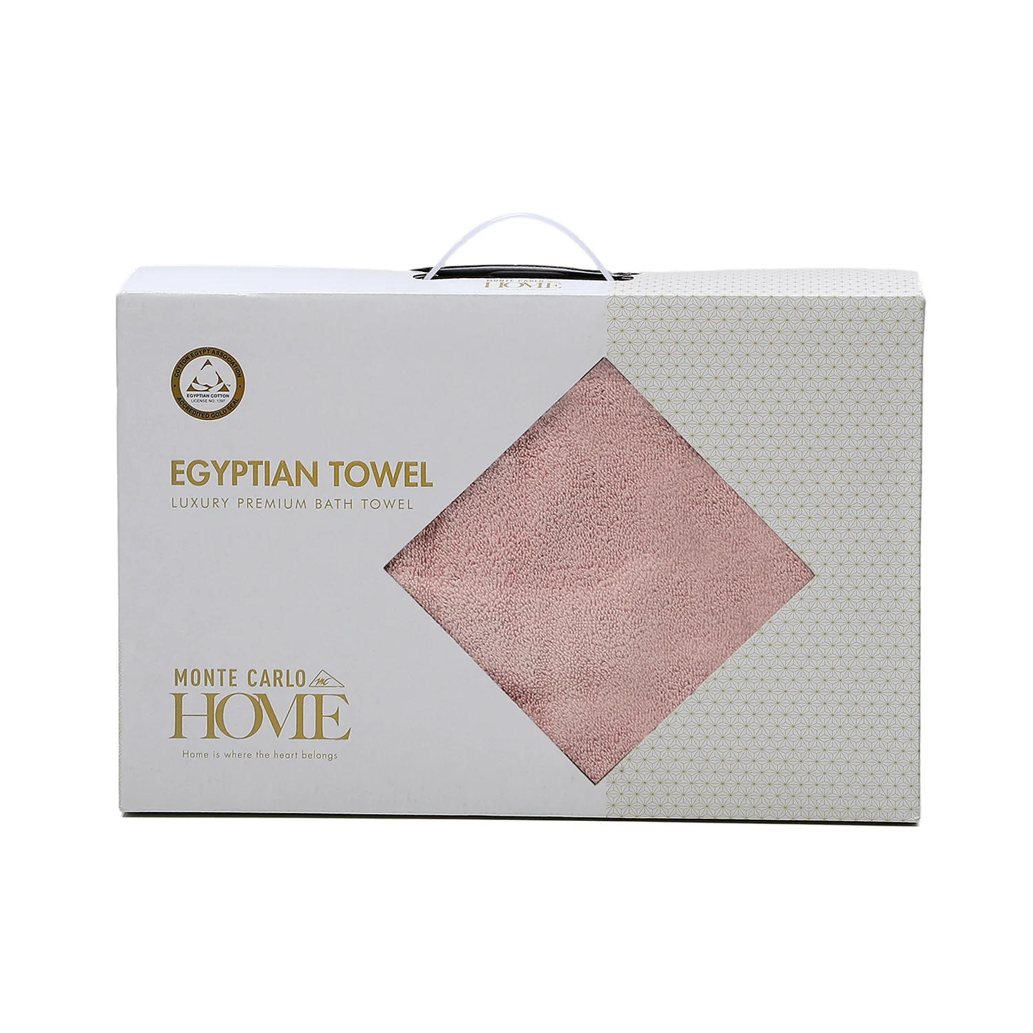 Pink Cotton 650 GSM Bath Towel - Image 5