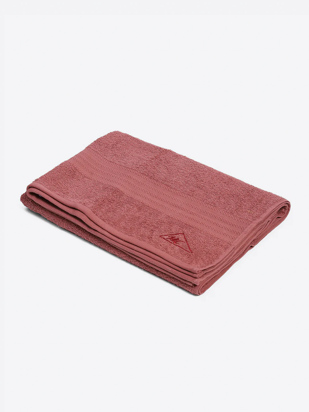 Pink Cotton Solid 400 GSM Bath Towel (Jazz) - Image 2