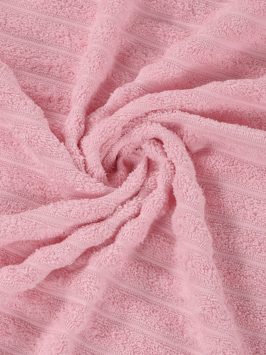 Pink & Peach 100% Cotton Solid 500 GSM Bath Towel Sensations 4 Pc Set Gifting Box Pack - Image 11