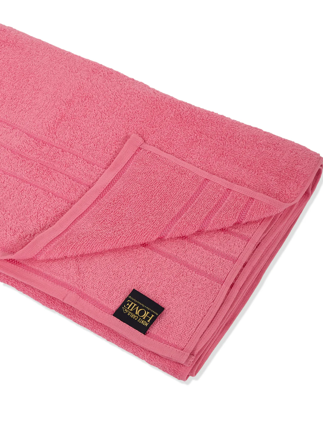 Pink Pure Cotton Solid 340 GSM Car Towel 1 Piece (Soho Collection) - Image 4
