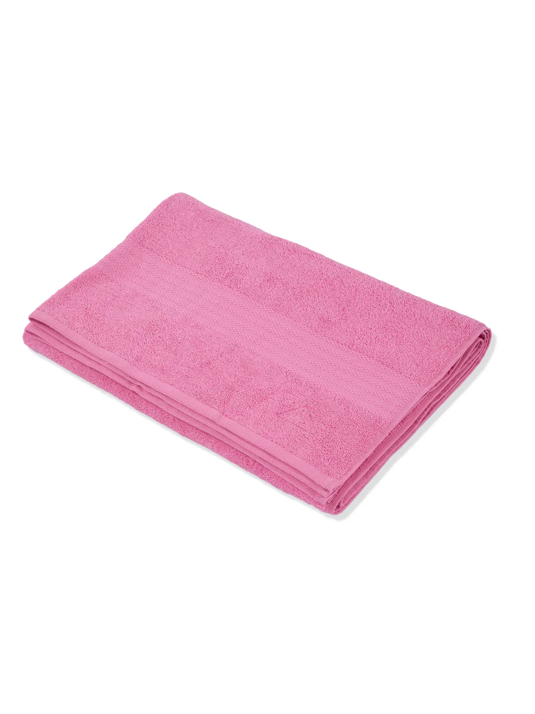 Pink Pure Cotton Solid 380 GSM Car Towel 1 Piece (Jazz Collection) - Image 3