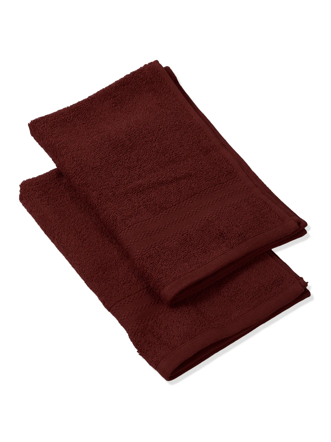Pink Pure Cotton Solid 380 GSM Hand Towel 2 Pc Set (Jazz Collection) - Image 6