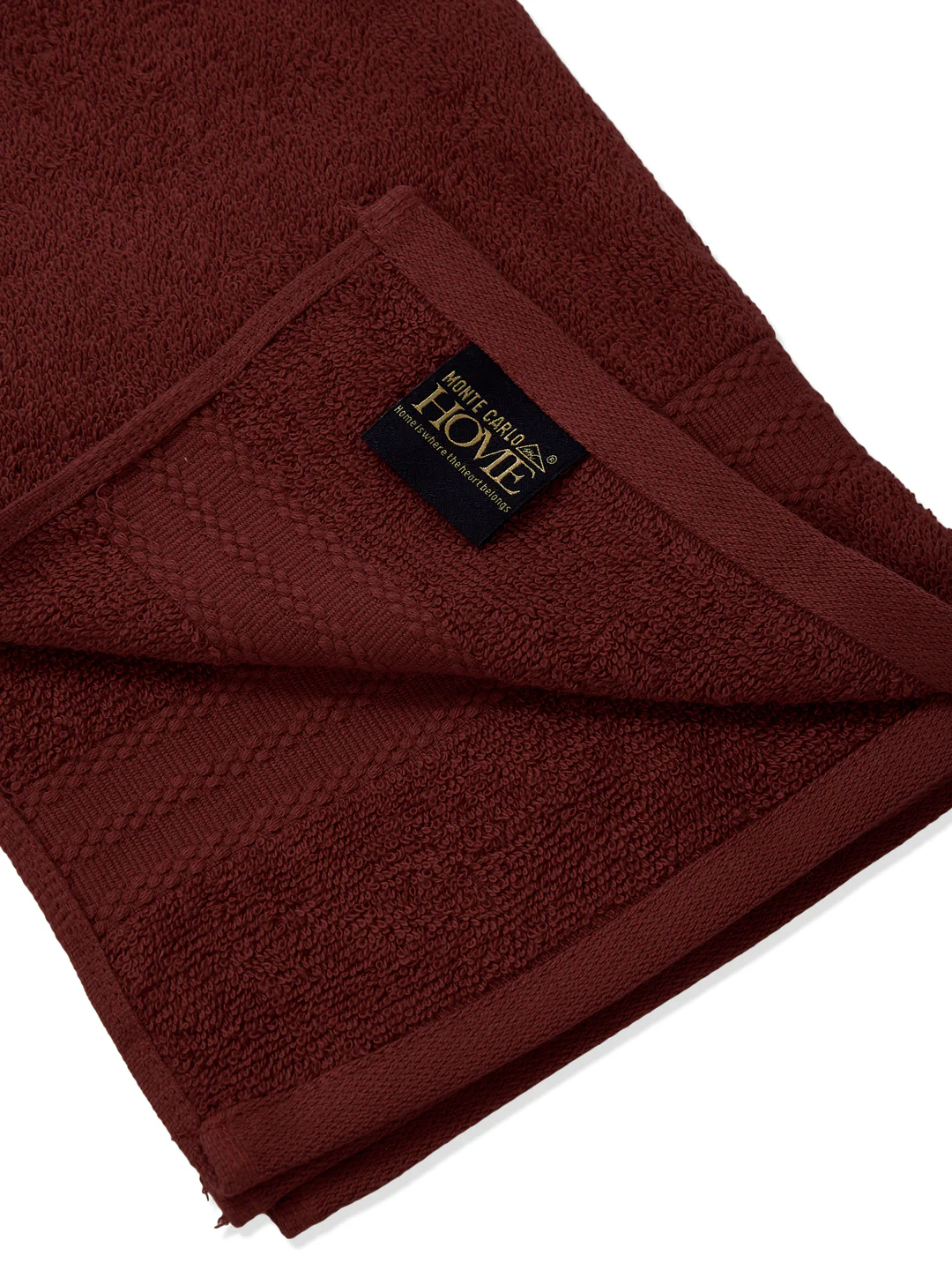 Pink Pure Cotton Solid 380 GSM Hand Towel 2 Pc Set (Jazz Collection) - Image 8