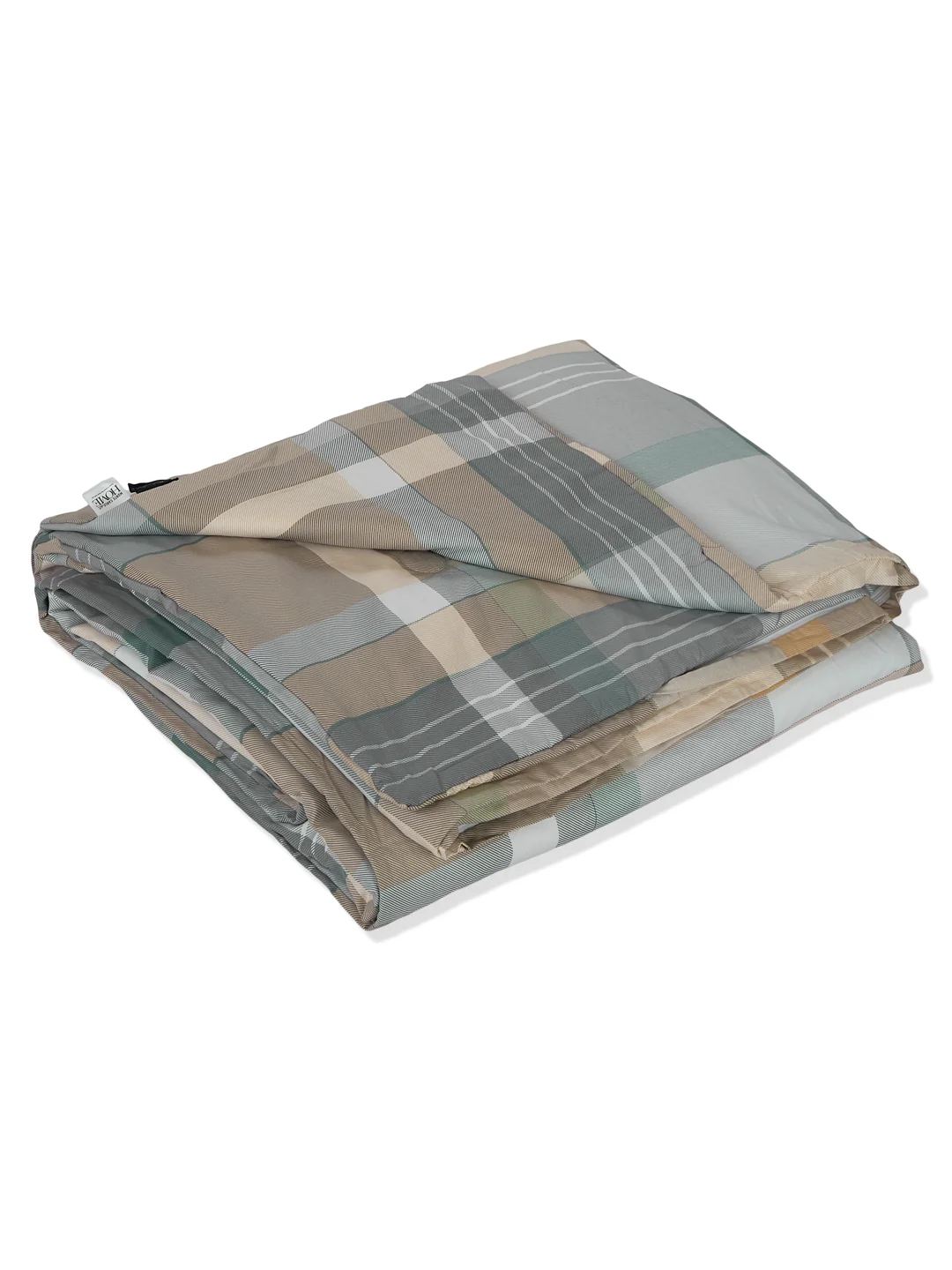Premium Checked Double Bed 3 Ply 100 GSM Comforter Classique Warm Hug Collection Weight 2.5 kg - Image 7