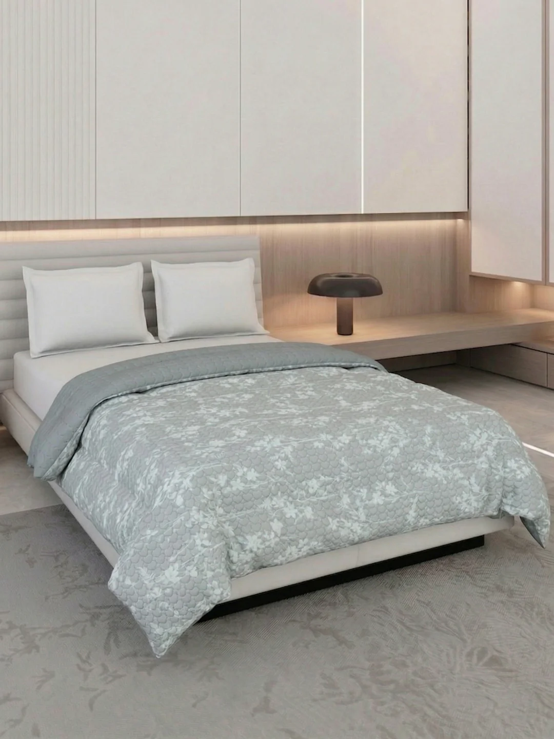 Premium Checked Double Bed 3 Ply 200 GSM Comforter Cozy Flannel Collection Weight 2.8 kg - Image 2
