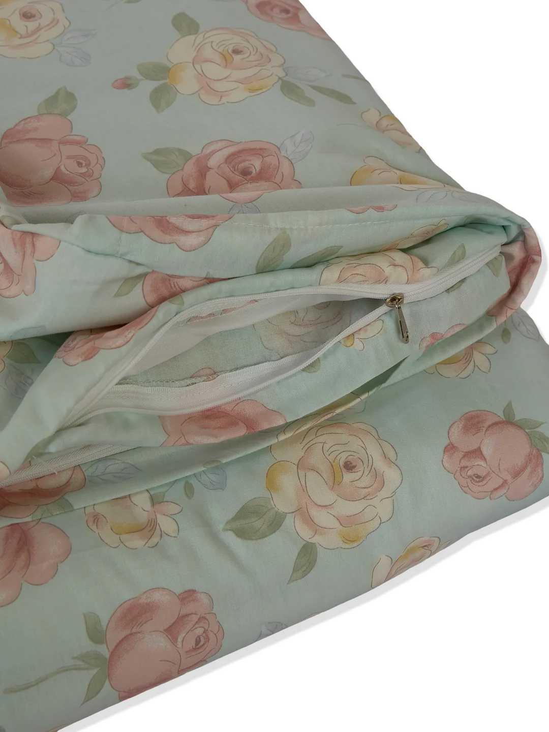 Premium Floral Print Double Bed 3 Ply 100 GSM Comforter Classique Warm Hug Collection Weight 2.5 kg - Image 8