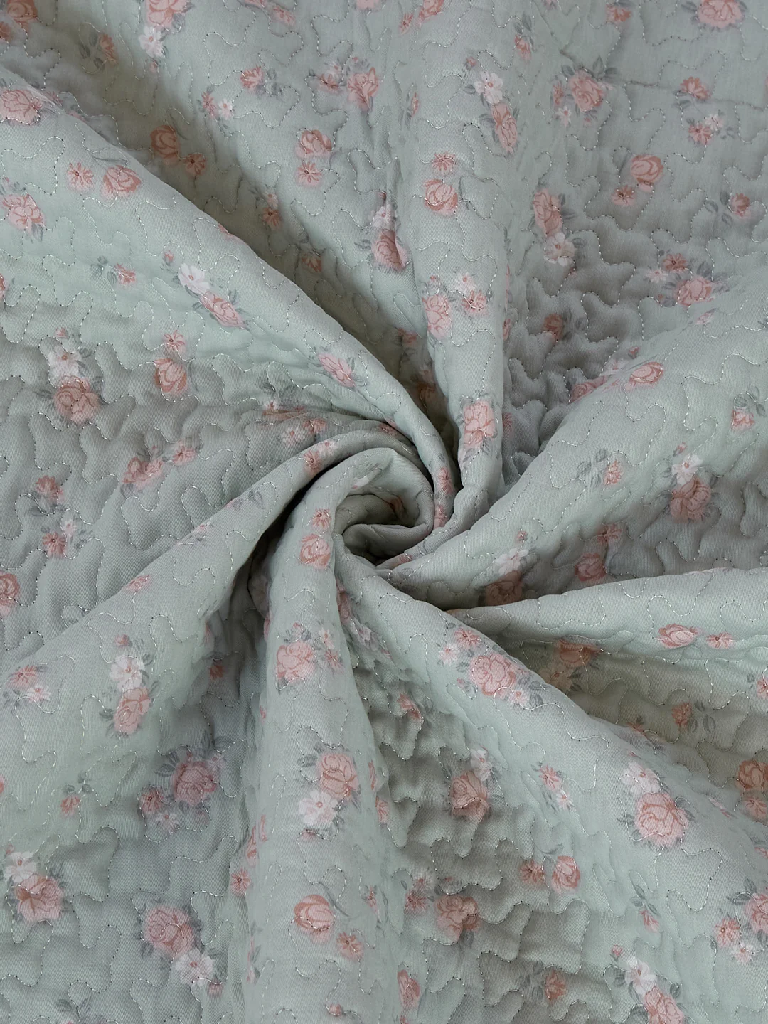 Premium Floral Print King Size 3 Ply 90 GSM Comforter Comfort Collection Weight 2.3 kg - Image 8