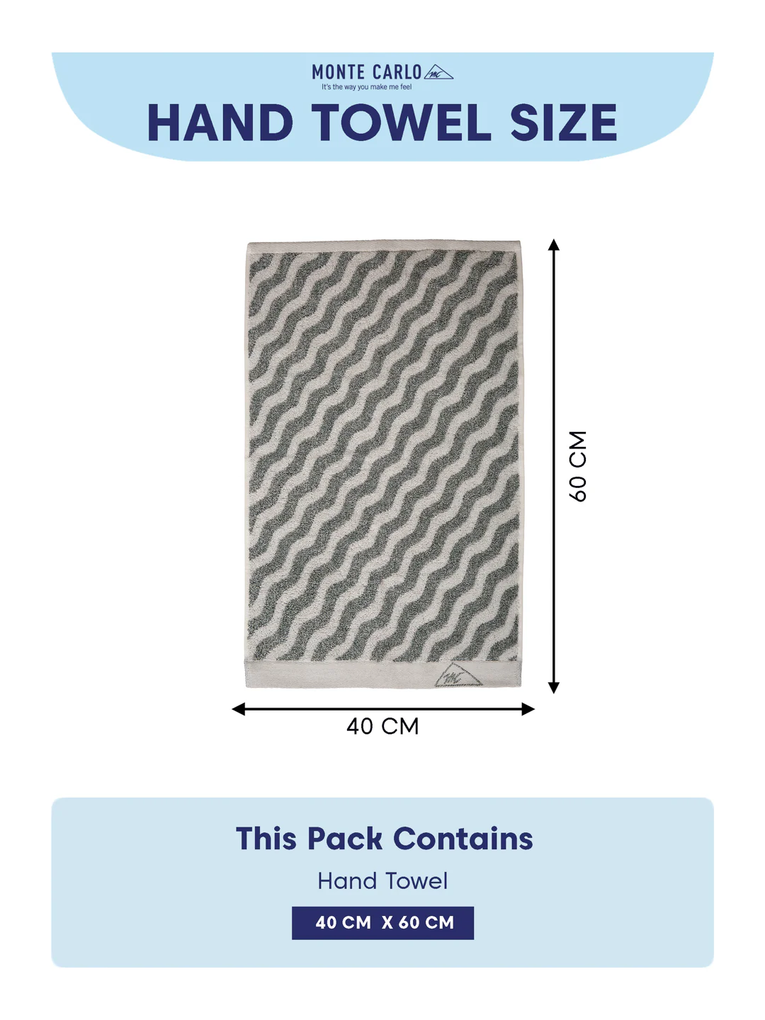 Premium Green & White Pure Cotton Self Design 500 GSM Hand Towel 2 Pc Set (Green Weave Collection) - Image 10