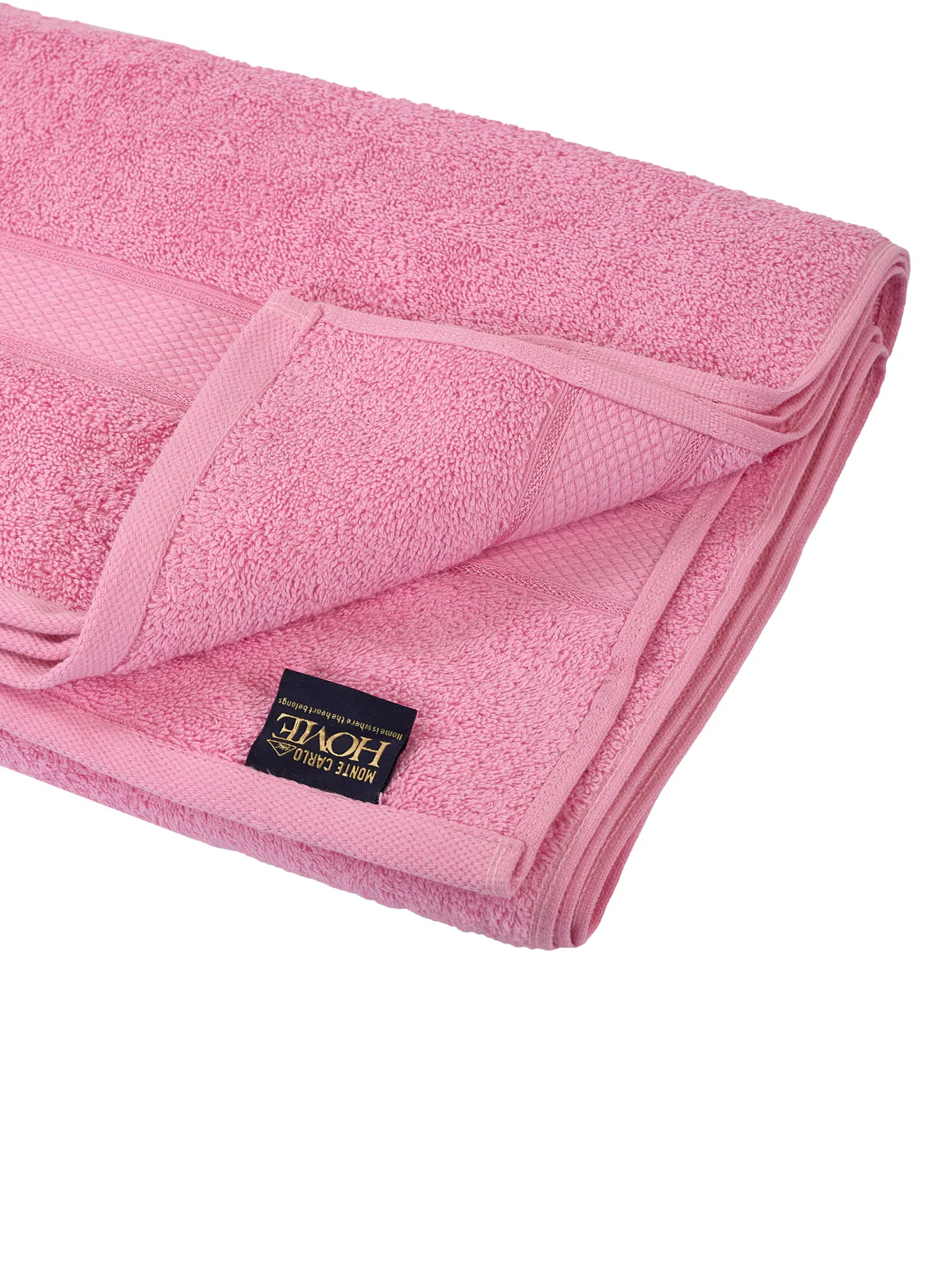 Premium Prism Pink 100% Cotton Solid 525 GSM Bath Towel Iris 1 Pc Pvc Pack - Image 5
