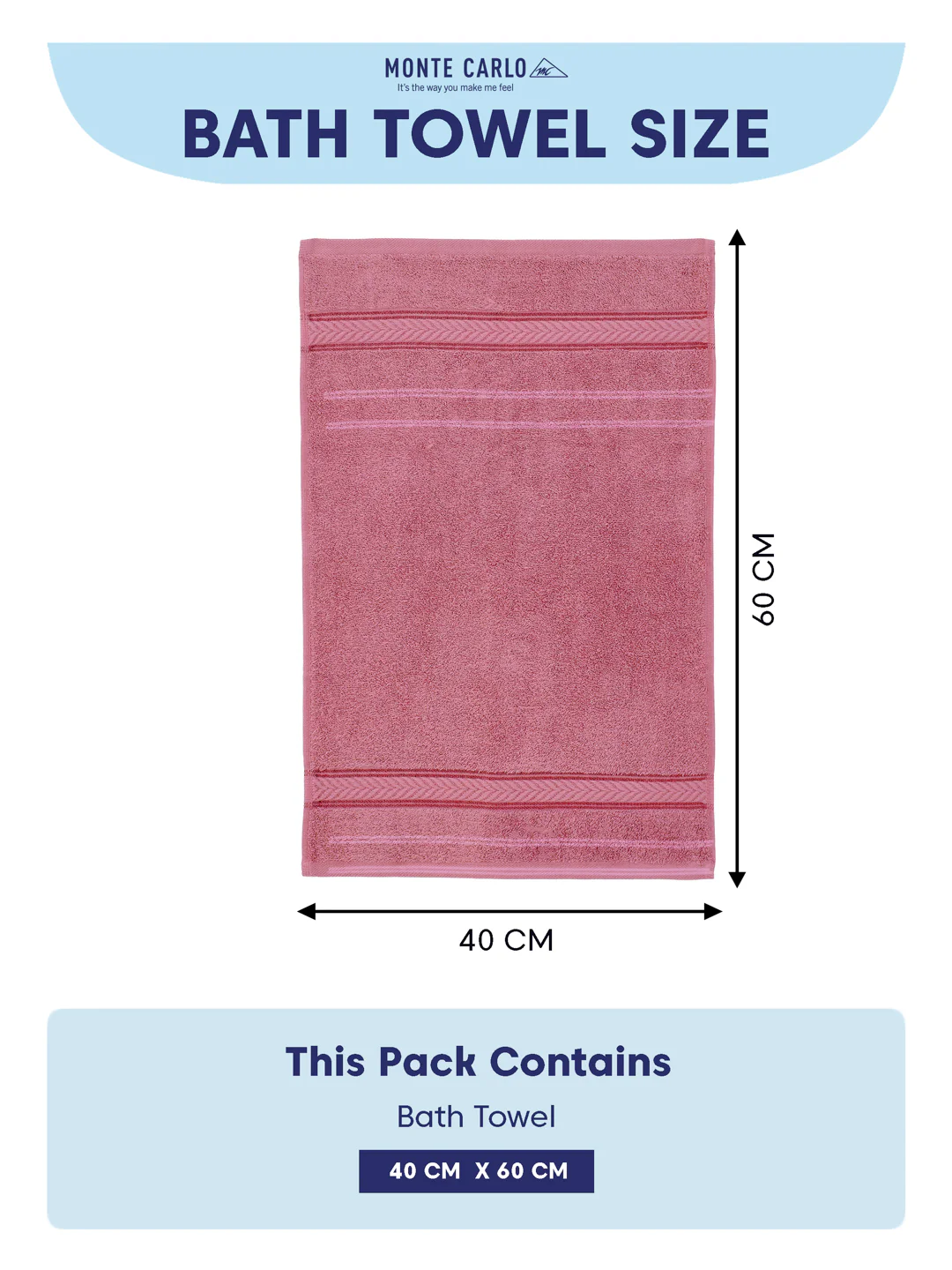 Premium Prism Pink 100% Cotton Solid 525 GSM Hand Towel Amber 2 Pc Set Pvc Pack - Image 10