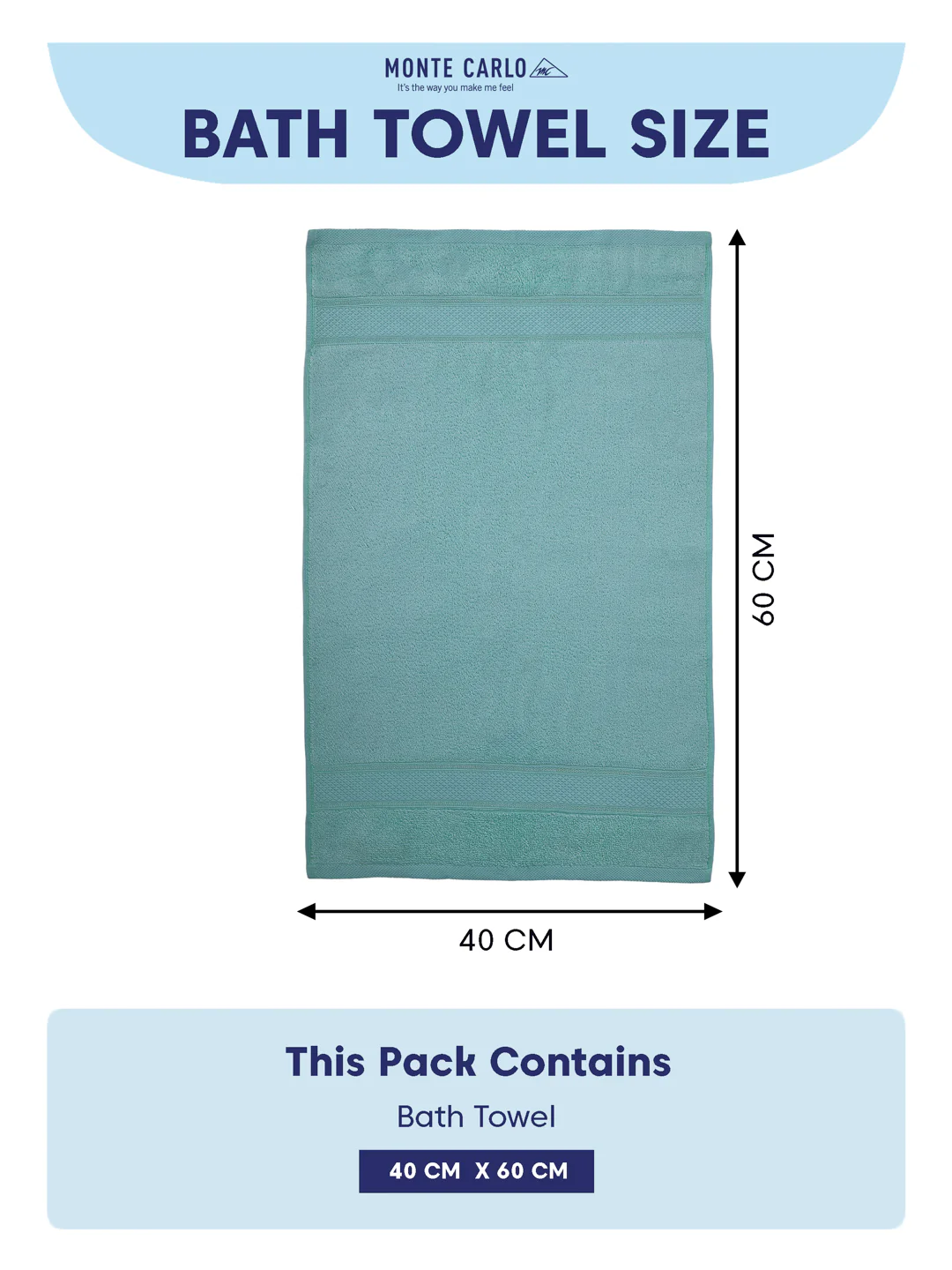 Premium Sea Green 100% Cotton Solid 525 GSM Hand Towel Amber 2 Pc Set Pvc Pack - Image 10