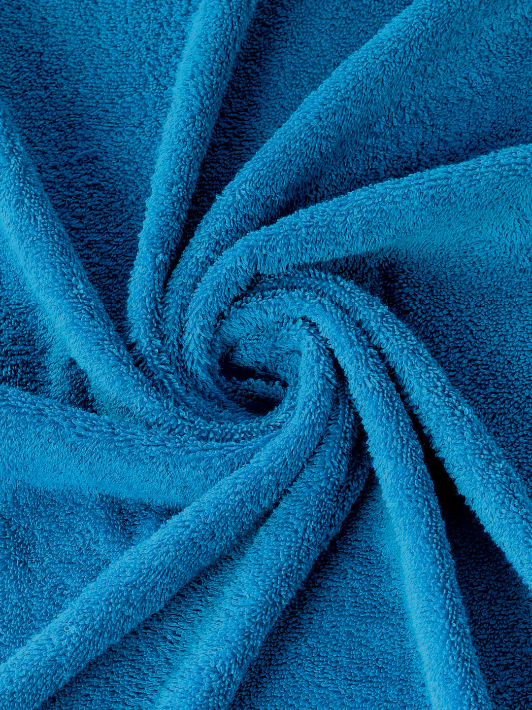 Premium Vivid Blue 100% Cotton Solid 525 GSM Bath Towel Amber 1 Pc Pvc Pack - Image 7