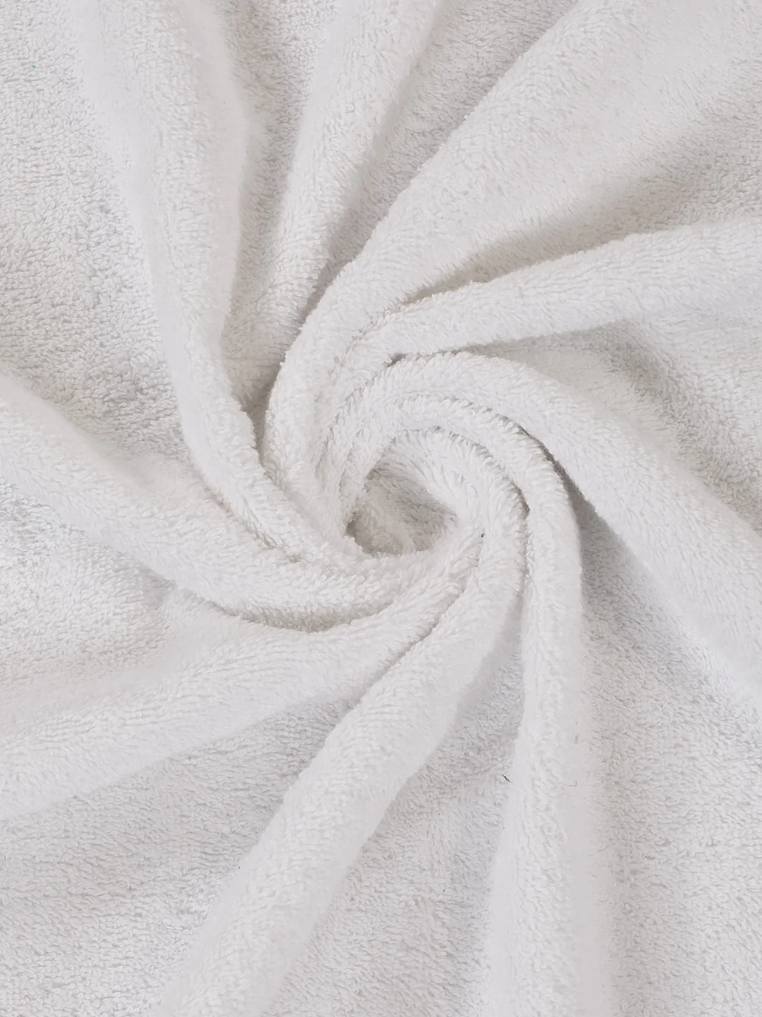 Premium White 100% Cotton Solid 525 GSM Bath Towel Iris 1 Pc Pvc Pack - Image 7