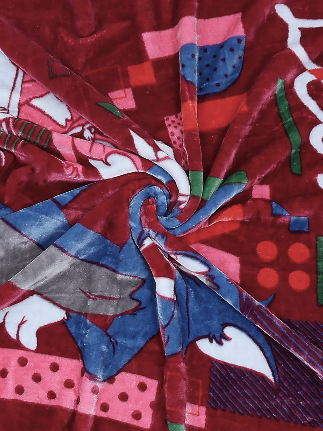 Printed Baby Blanket 1 Ply, 576 GSM, 1.9 kg (Super Hero) - Image 7
