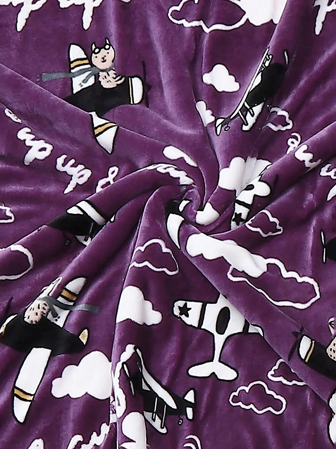 Printed Baby Blanket 2 Ply, 519 GSM, Weight 0.8 kg (Sherlock) - Image 4
