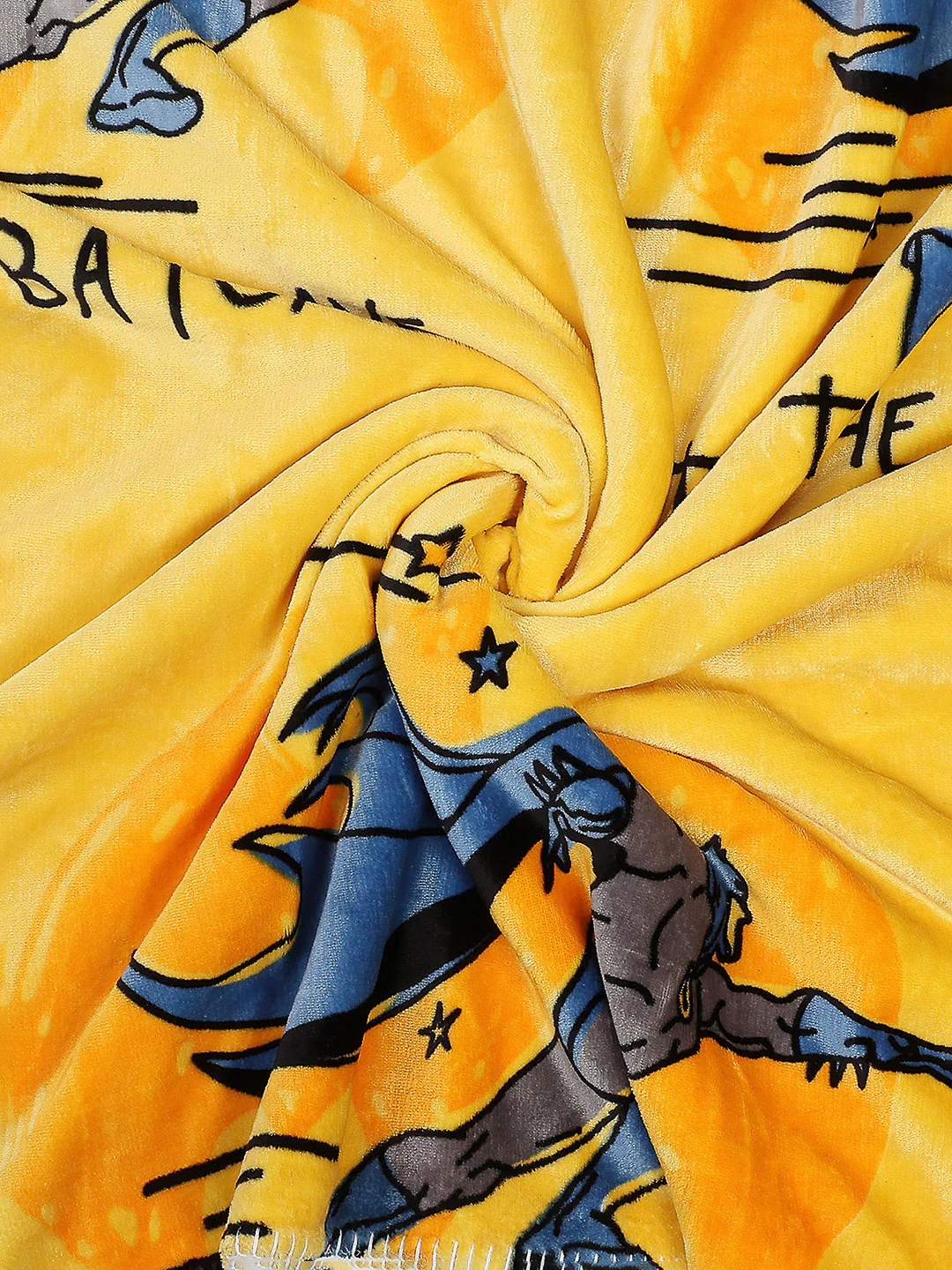 Printed Baby Blanket 2 Ply, 550 GSM, Weight 0.48 kg (Fairy Tale) - Image 3