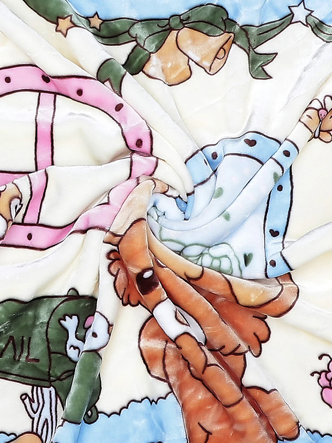 Printed Baby Blanket 2 Ply, 550 GSM, Weight 0.5 kg (Donald) - Image 5