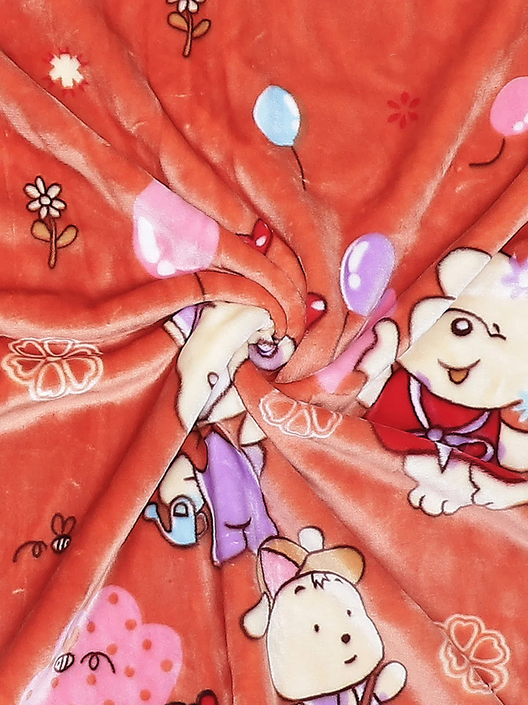 Printed Baby Blanket 2 Ply, 550 GSM, Weight 0.5 kg (Donald) - Image 5