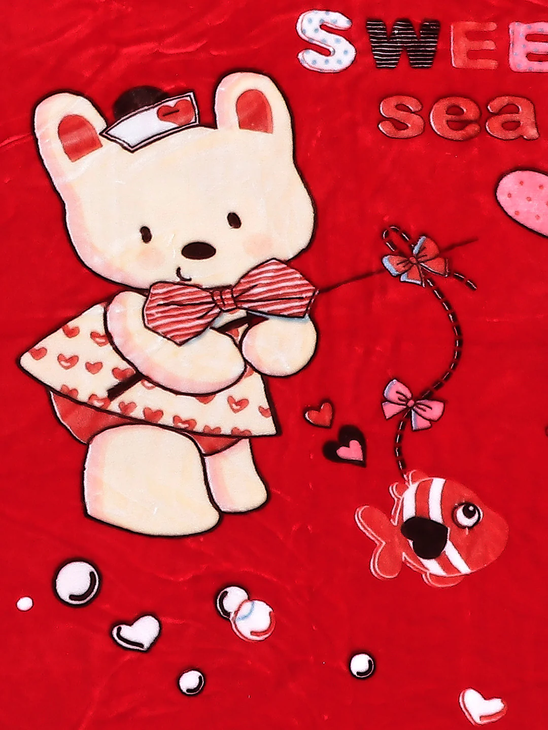 Printed Baby Blanket 2 Ply, 550 GSM, Weight 0.5 kg (Donald) - Image 4