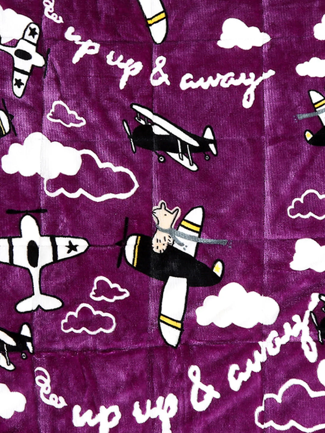 Printed Baby Blanket 3 Ply, 1609 GSM 5Pcs Set (1 Baby Comforter, 1 Bedsheet, 1 Neck Pillow & 2 Bolster) - Image 6