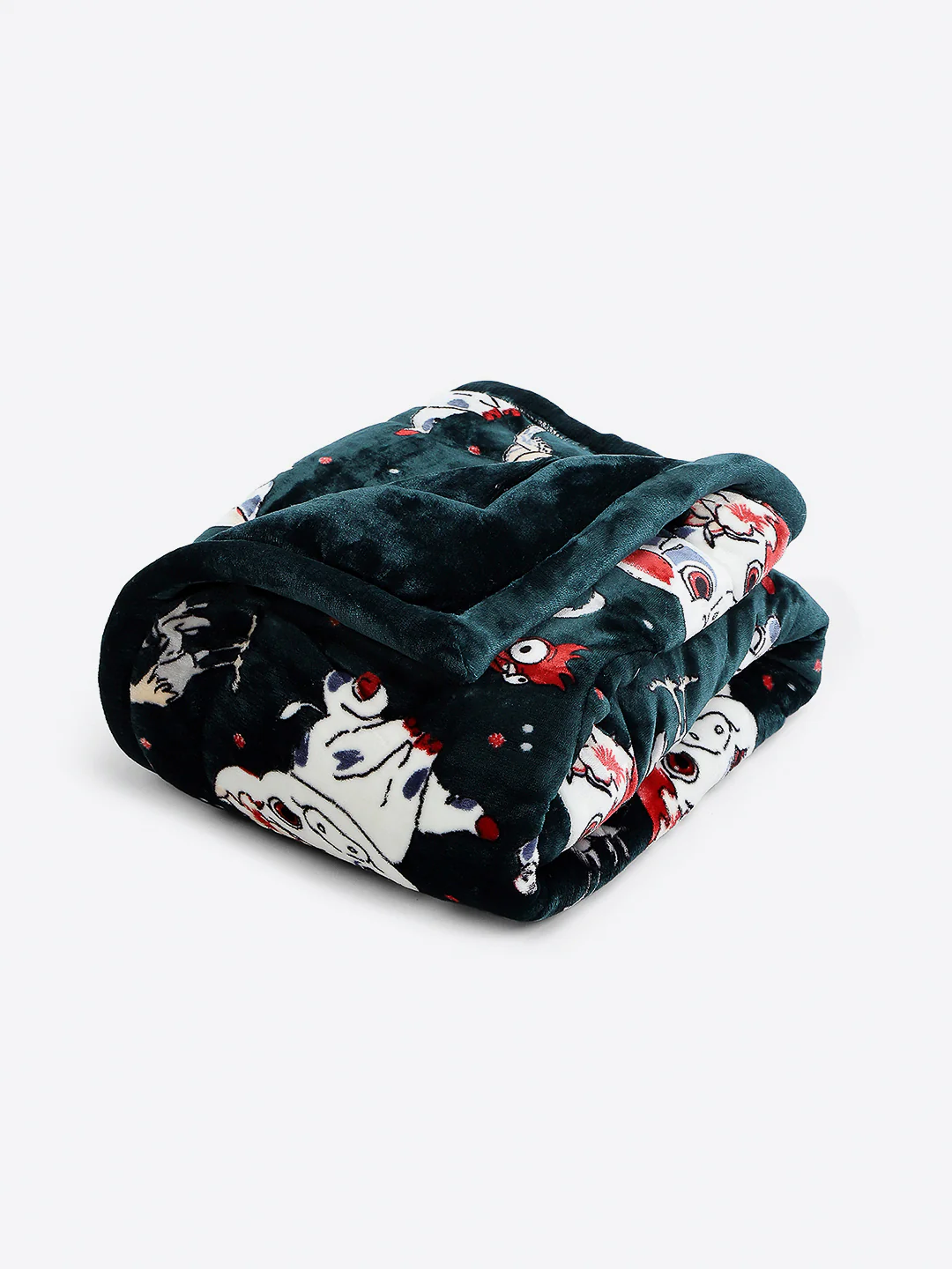 Moana Print Velvety Soft Disney Bottle Green Baby Blanket Set with Matching Comforter, Bedsheet, Neck Pillow, and Bolsters - Image 3
