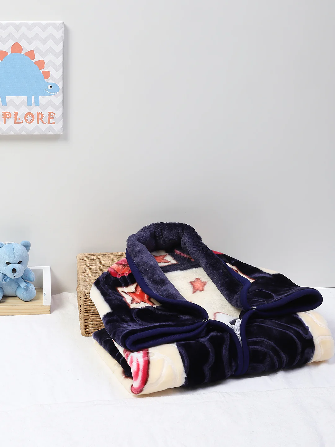 Printed Baby Blanket for Heavy Winter -1 Ply - Image 2