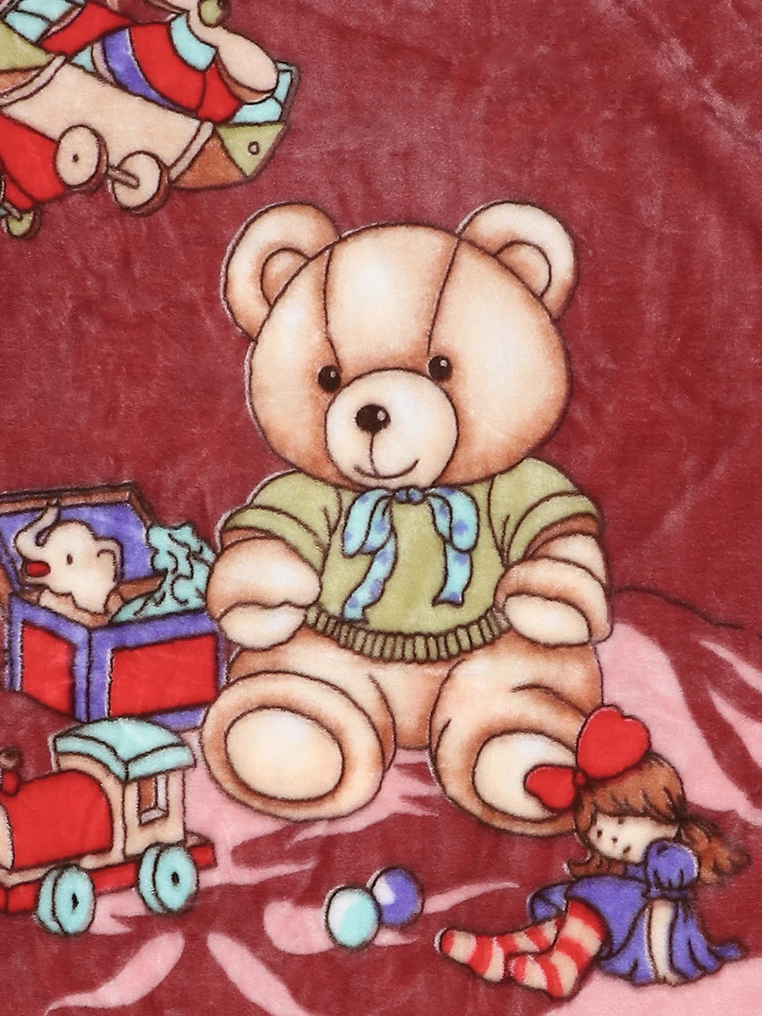 Printed Baby Blanket for Heavy Winter -2 Ply - Image 2