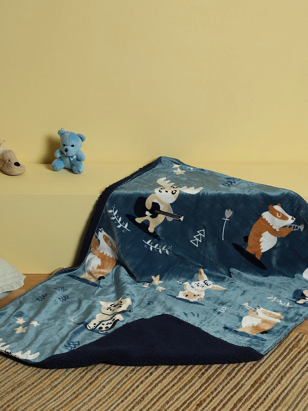 Printed Baby Blanket for Mild Winter -2 Ply - Image 2