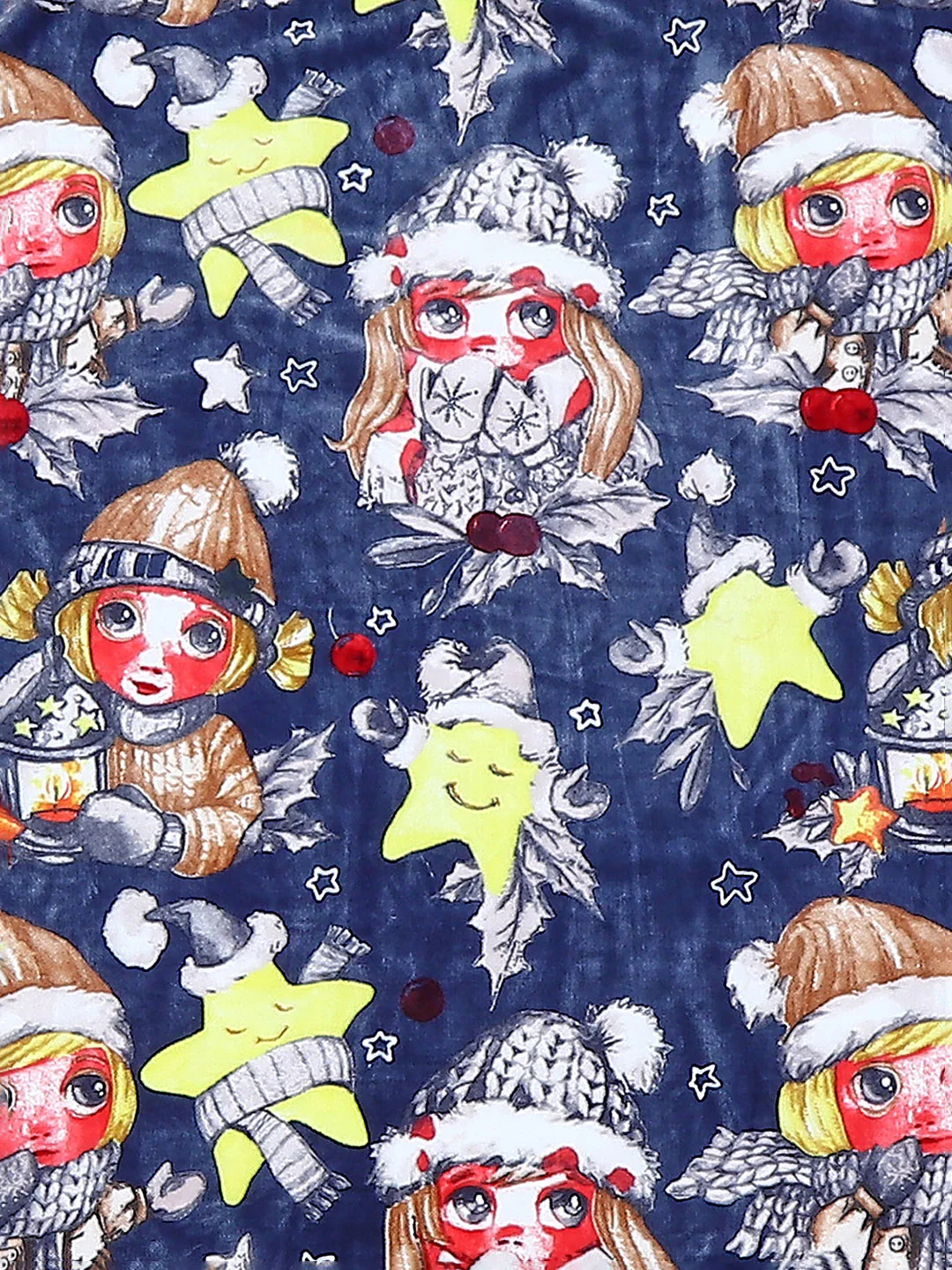 Printed Baby Blanket For Winter 1 Ply, 600 GSM, Weight 1.5 kg (Jackjill) - Image 3