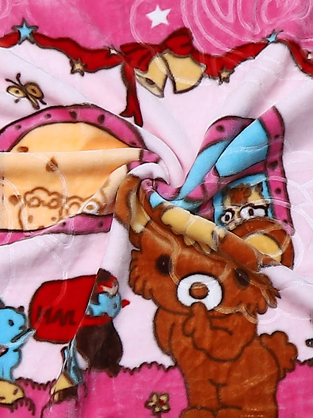 Printed Baby Blanket For Winter 1 Ply, 625 GSM, Weight 0.55 kg (Toddler) - Image 4