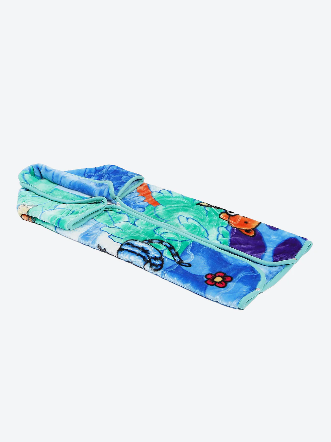 Printed Baby Blanket For Winter 1 Ply, 625 GSM, Weight 0.55 kg (Toddler) - Image 6