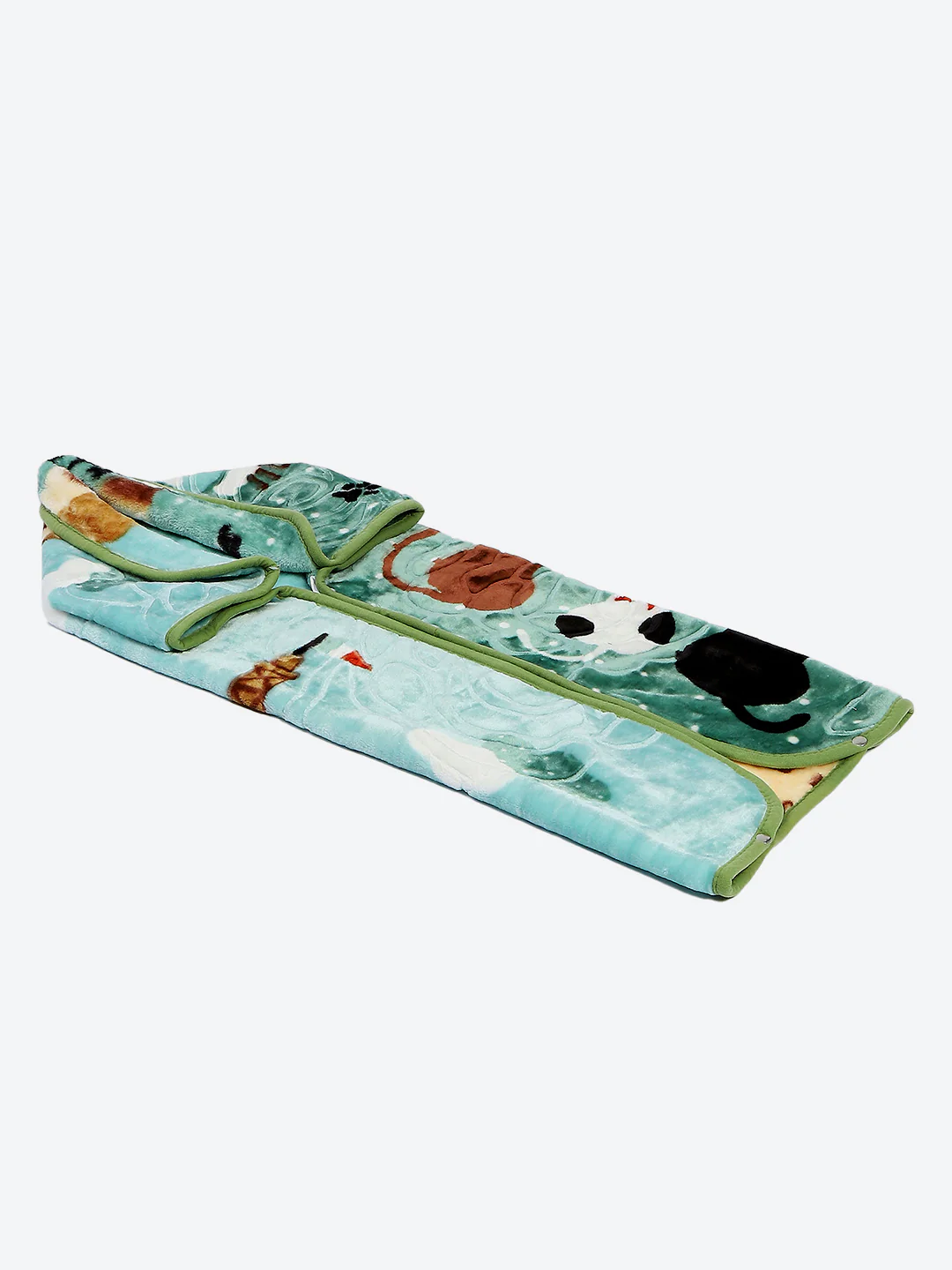 Printed Baby Blanket For Winter 1 Ply, 625 GSM, Weight 0.55 kg (Toddler) - Image 6