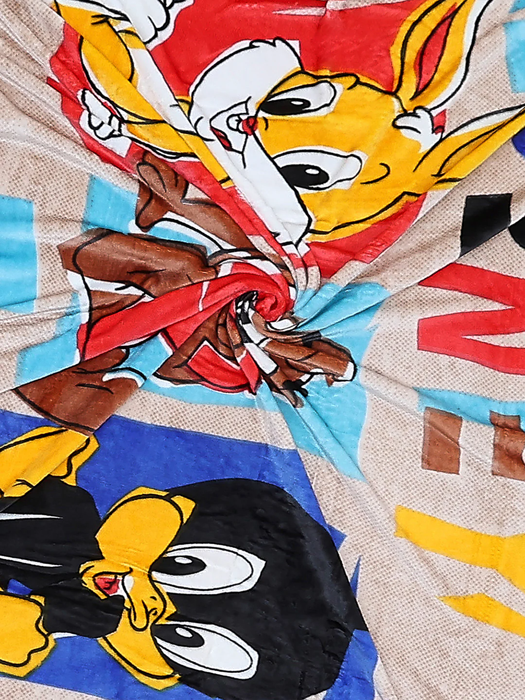 Printed Baby Winter Bedsheet 1 Ply, 370 GSM, 1.3 kg (Super Hero) - Image 8