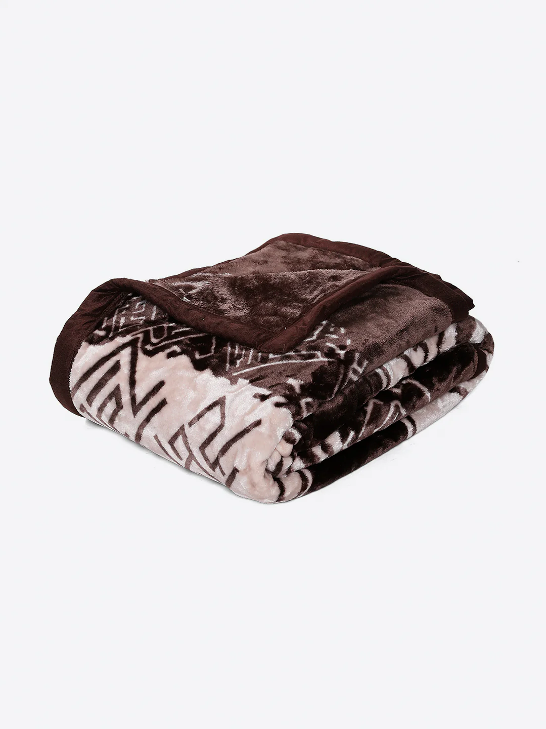 Printed Double Bed 1 Ply, 540 GSM Blanket for Winter - (Relation PVC) - Image 7