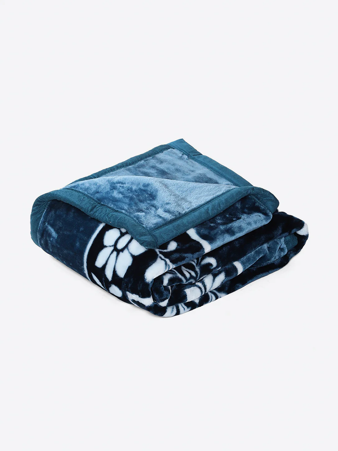 Printed Double Bed 1 Ply, 540 GSM Blanket for Winter - (Relation PVC) - Image 7