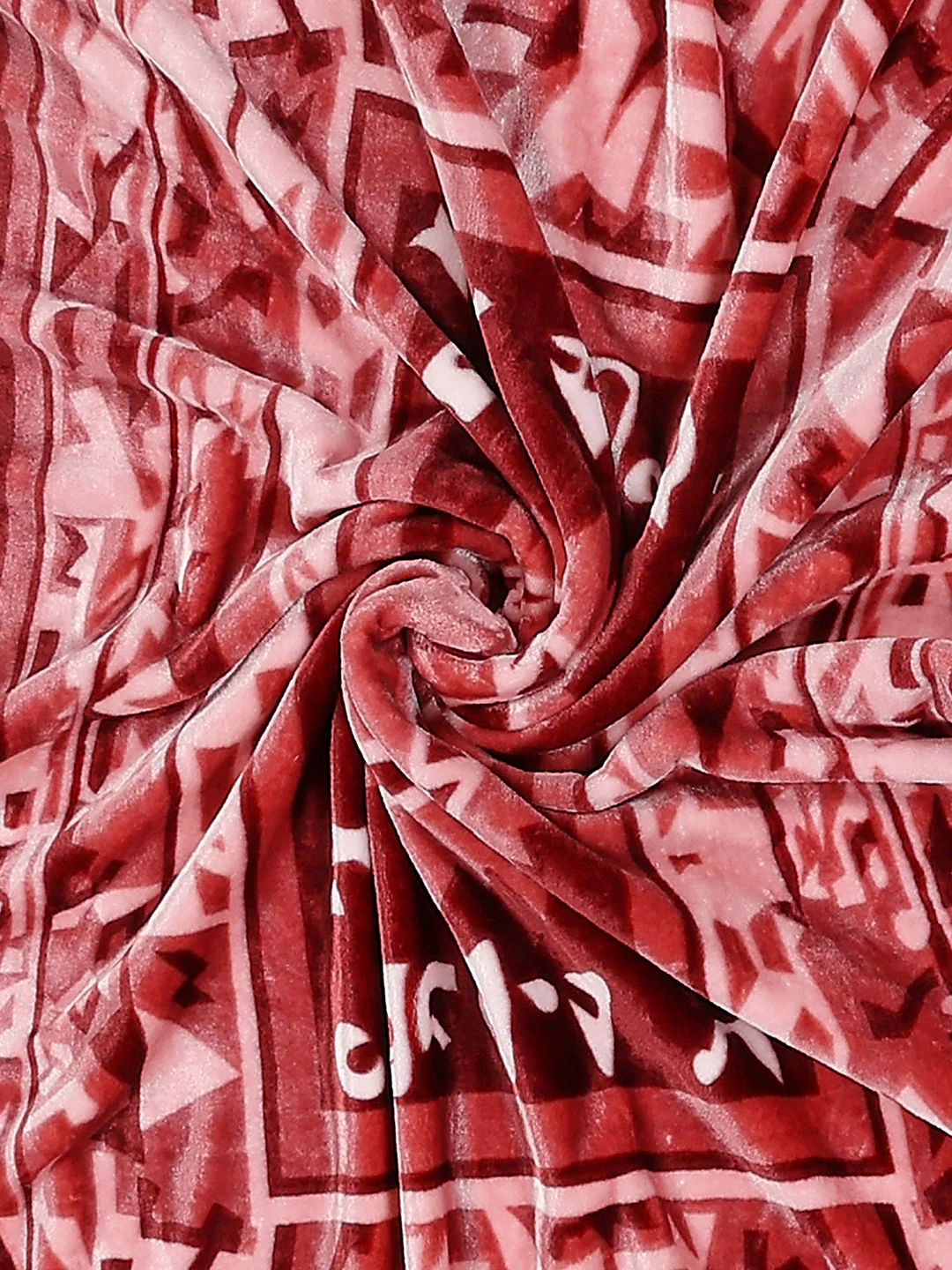 Printed Double Bed 1 Ply, 540 GSM Blanket for Winter - (Relation PVC) - Image 6