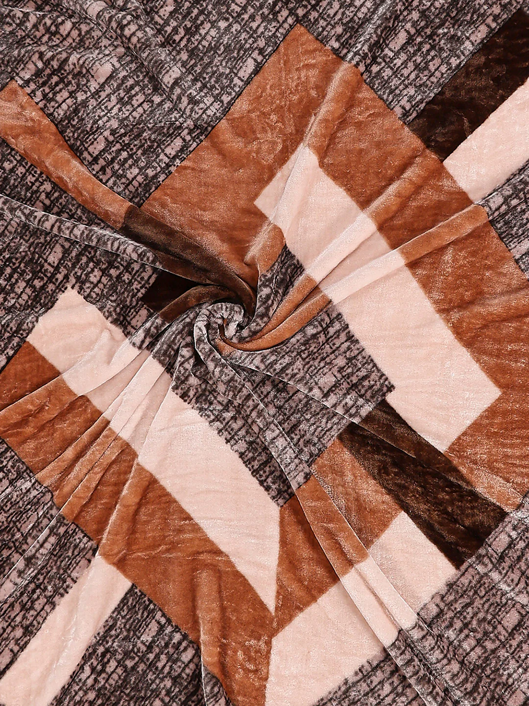Printed Double Bed 1 Ply Blanket for Mild Winter - (Regal) - Image 7