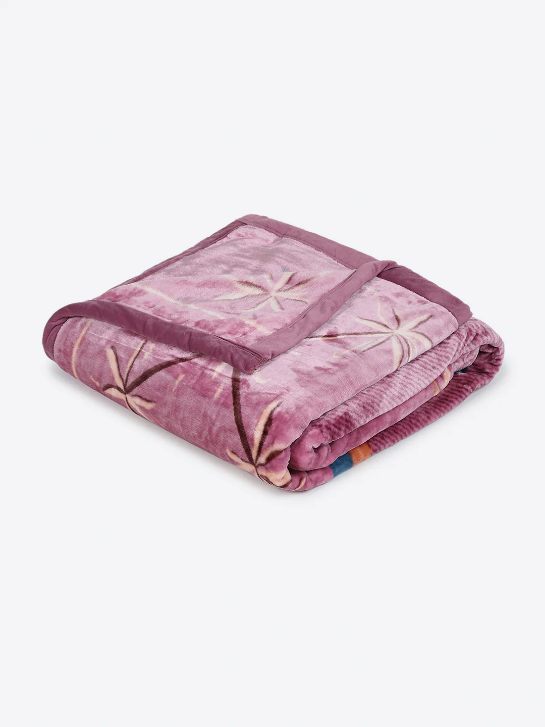 Printed Double Bed 1 Ply Blanket for Mild Winter - (Regal) - Image 5