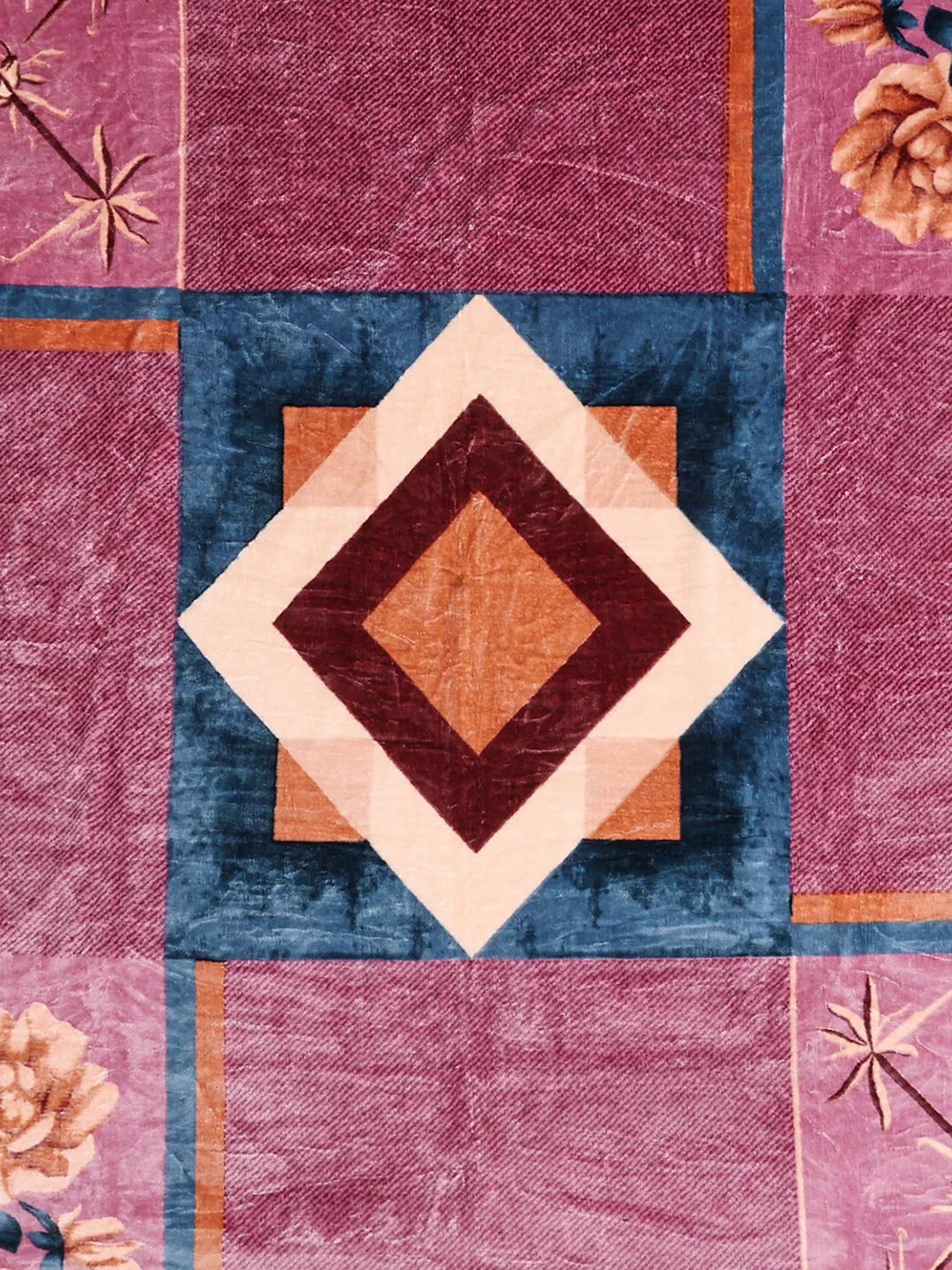 Printed Double Bed 1 Ply Blanket for Mild Winter - (Regal) - Image 6