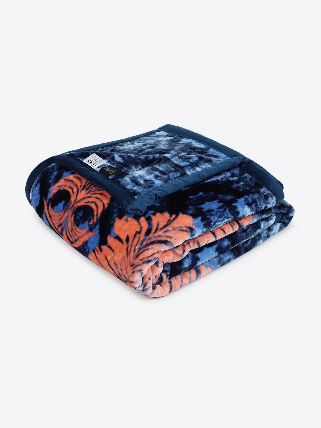 Printed Double Bed 1 Ply, 549 GSM Blanket for Mild Winter - (Roman Box) - Image 5