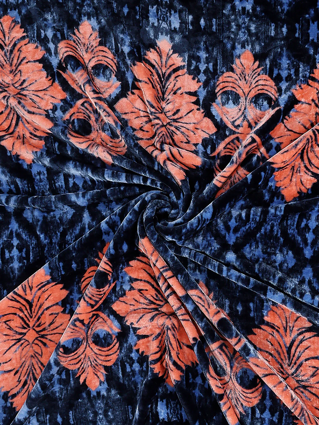 Printed Double Bed 1 Ply, 549 GSM Blanket for Mild Winter - (Roman Box) - Image 7
