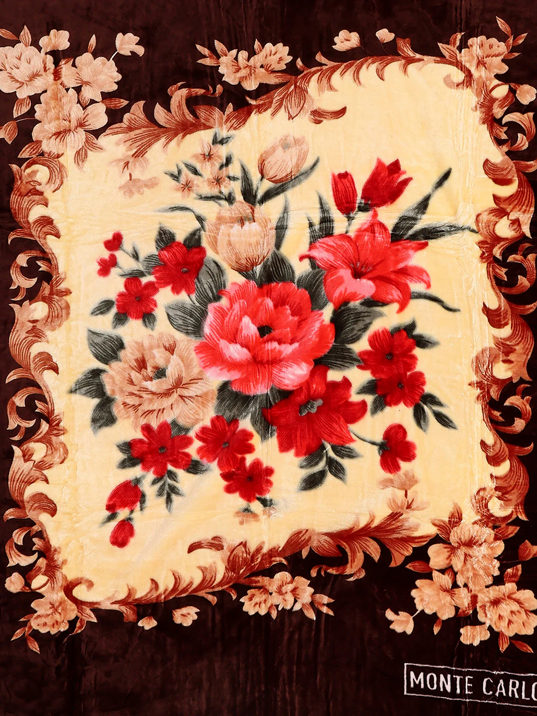 Printed Double Bed 1 Ply, 530 GSM Super Soft Blanket for Mild Winter - (Roman Plus) - Image 6