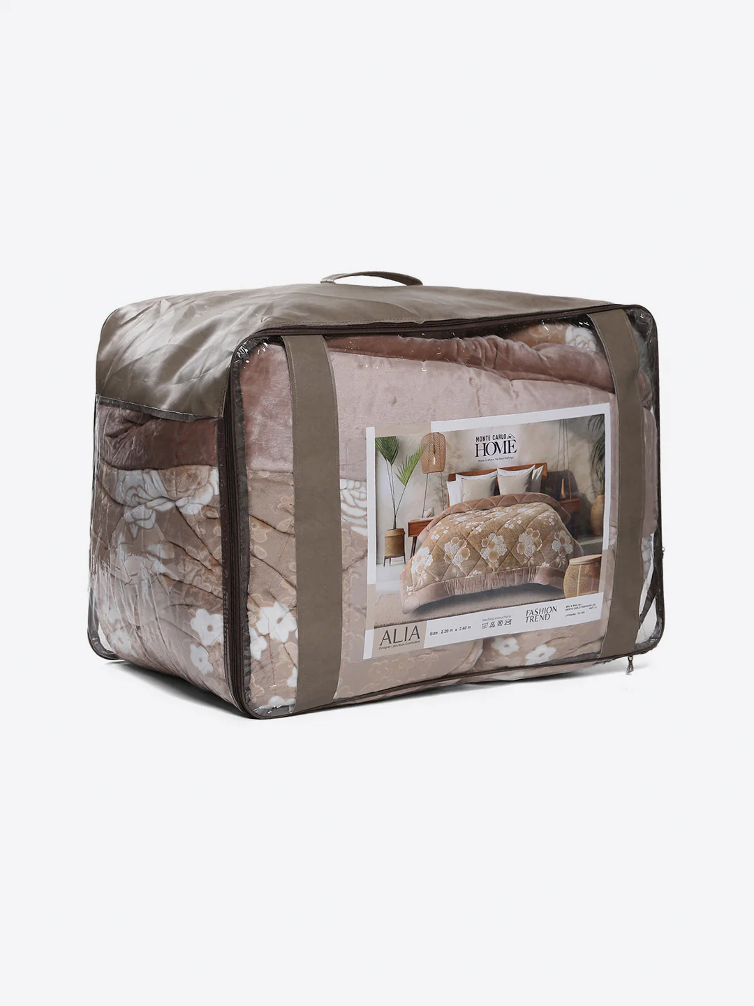 Printed Double Bed 1026 GSM Comforter for Winter - (Alia) - Image 8