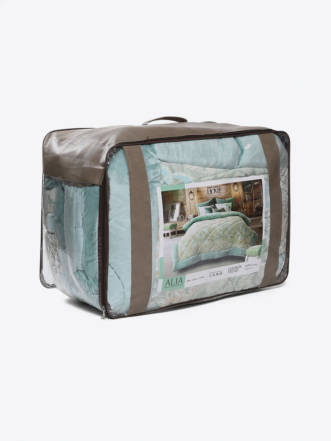 Printed Double Bed 1026 GSM Comforter for Winter - (Alia) - Image 8