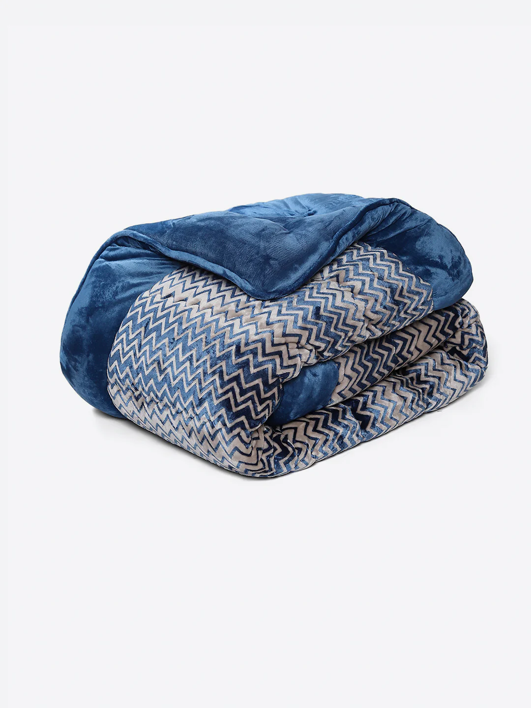 Printed Double Bed 1078 GSM Comforter for Winter - (Delicate) - Image 7