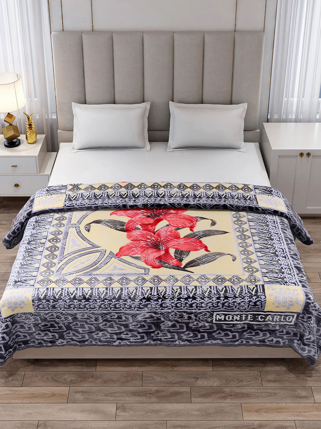 Printed Double Bed 1136 GSM Blanket for Heavy Winter - (Shahenshan BL) - Image 3