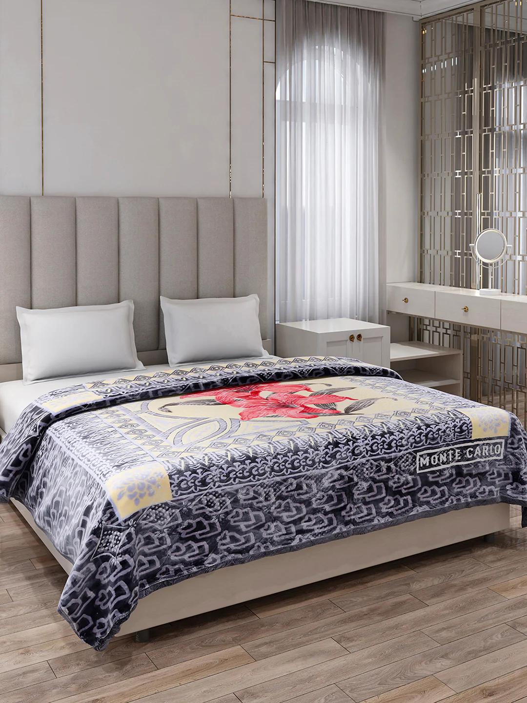 Printed Double Bed 1136 GSM Blanket for Heavy Winter - (Shahenshan BL) - Image 4