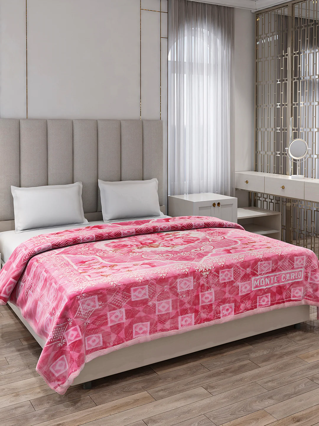 Printed Double Bed 1136 GSM Blanket for Heavy Winter - (Shahenshan BL) - Image 4