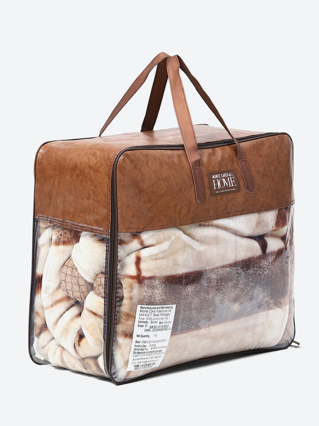 Printed Double Bed 1155 GSM Blanket Edenberg 2 Ply (Weight 6.1 kg) - Image 8